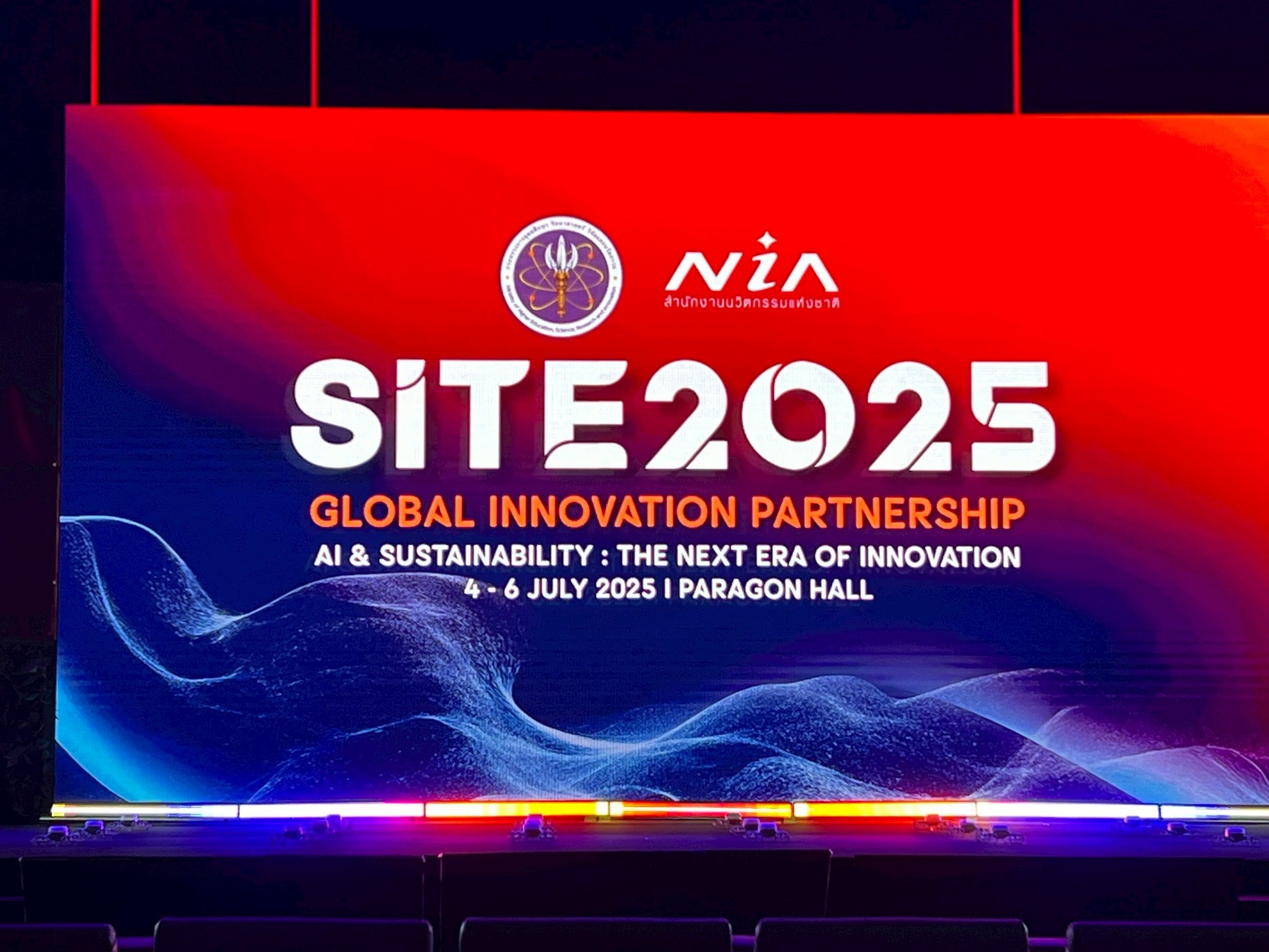 NIA เปิดงาน SITE 2025 อย่างเป็นทางการ ภายใต้แนวคิด &ldquo;Global Innovation Partnership &ndash; AI & Sustainability: The Next Era of Innovation&rdquo; 🌍✨